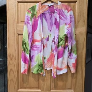 Chicho's balloon sleeve cardigan sweater, size 3